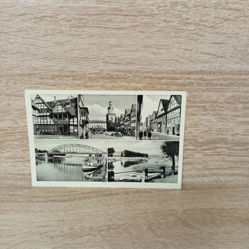 Ak-677-Rintel an der Weser-MB