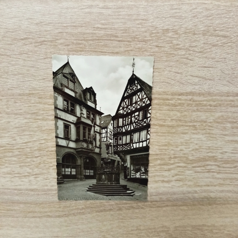 Ak-679-Bernkastel-Kues an der Mosel. Rathaus.