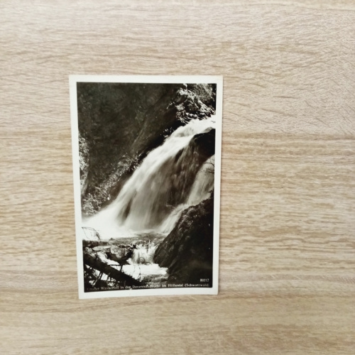 Ak-685-Ravennerschlucht im Höllental. im Schwarzwald.
