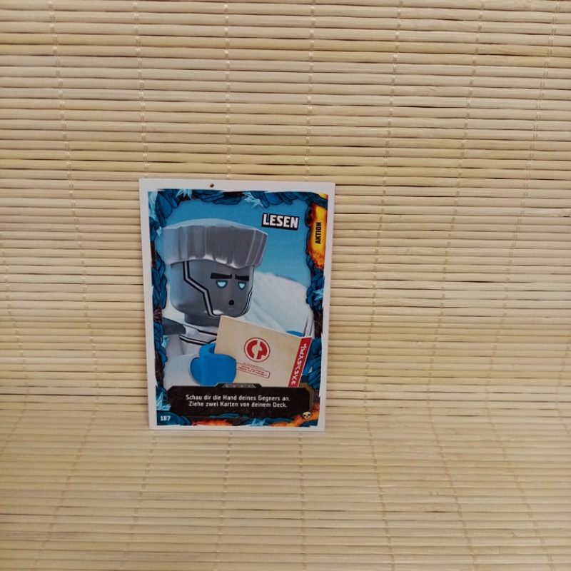 LEGO Ninjago Serie 6 - 187 - Lesen - Aktionskarte