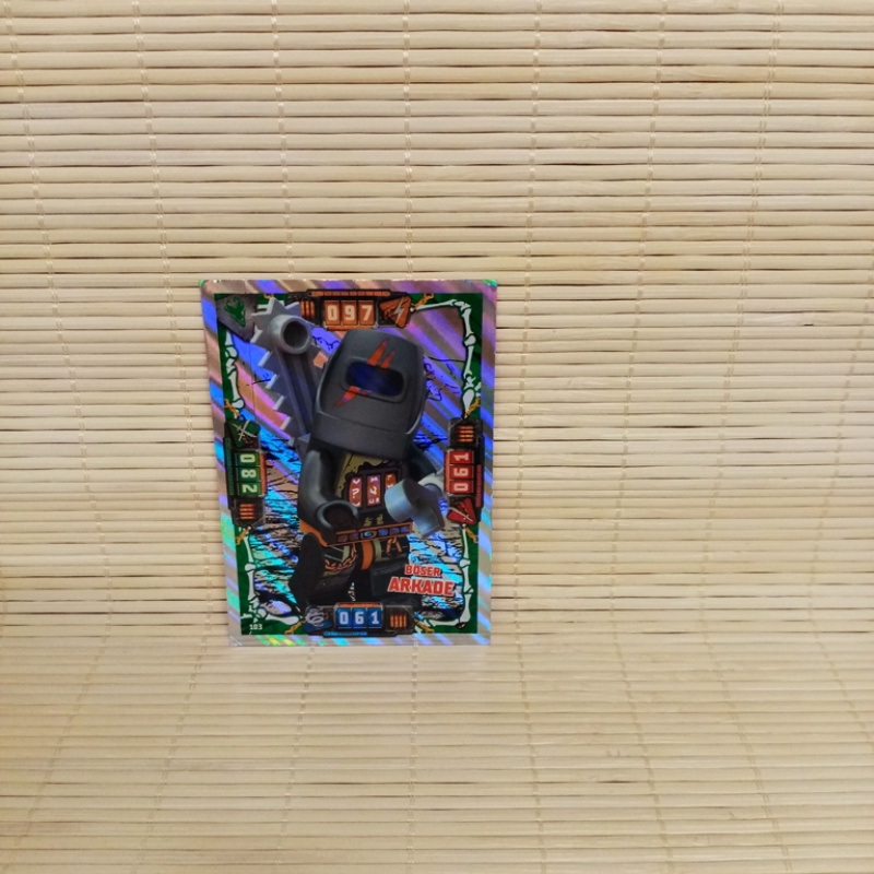 03 - Böser Arkade - Schurken Karte - LEGO Ninjago SERIE 4