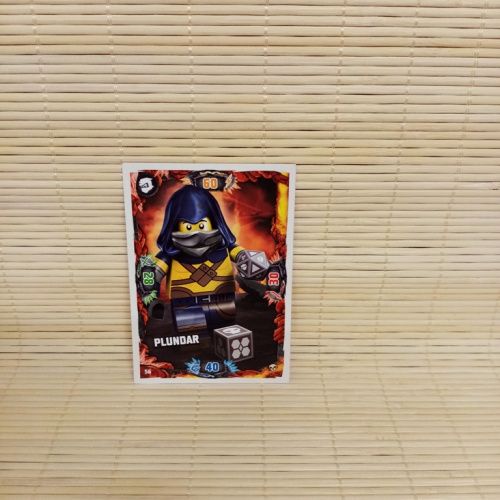 LEGO Ninjago Serie 6 - 56 - Plundar - Helden Karte