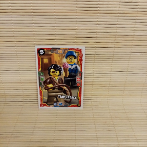 LEGO Ninjago Serie 6 - 72 - Team Legacy - Helden Karte