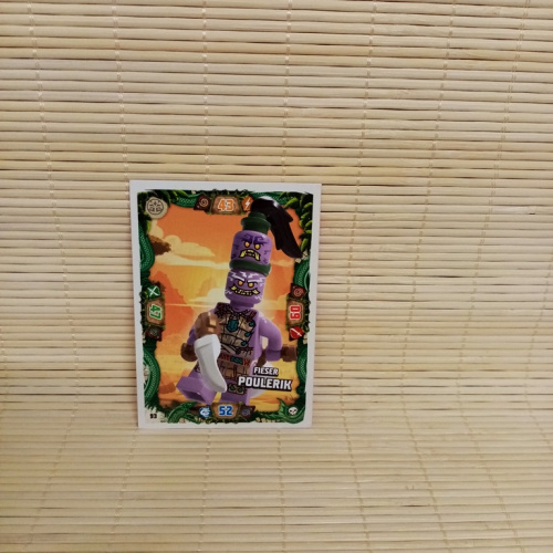LEGO Ninjago Serie 6 - 93 - Fieser PoulErik - Schurken Karte