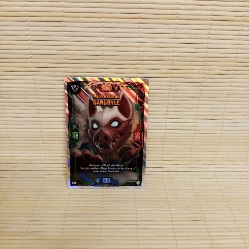 LEGO Ninjago Serie 6 - 138 - Mega Kreatur Gargoyle - Mega Karte