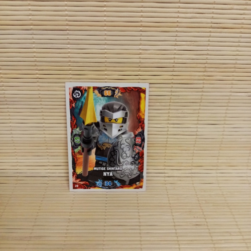 LEGO Ninjago Serie 6 - 20 - Mutige Shintaro Nya - Helden Karte