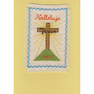 Osterkarte  Kreuz (O4,1)