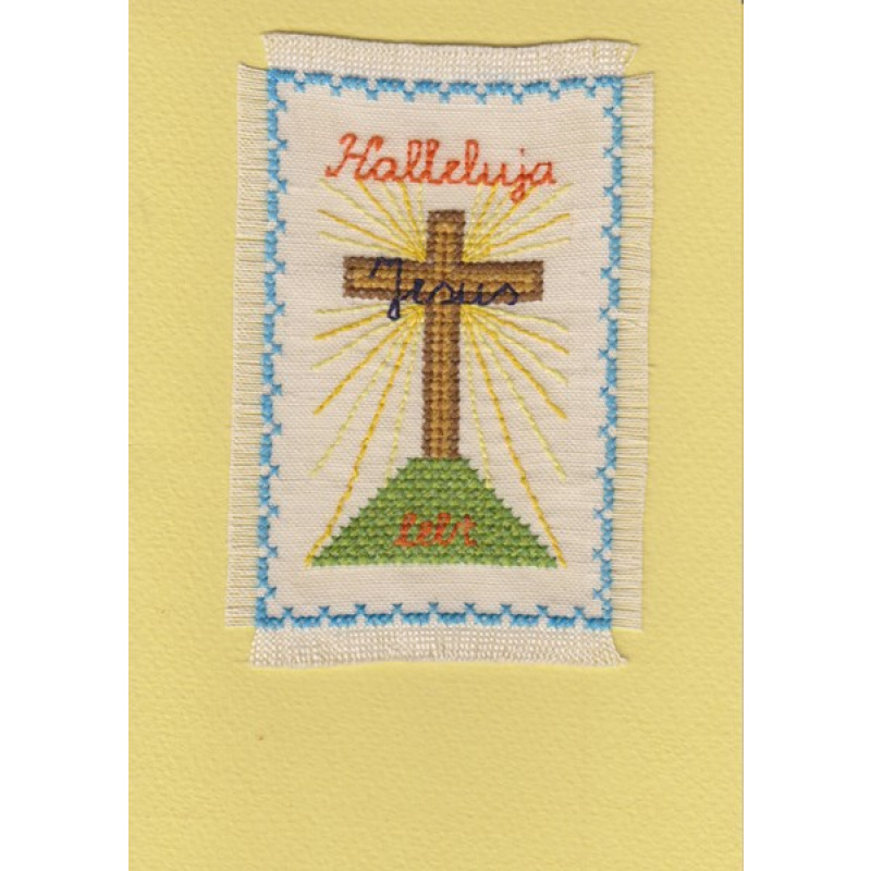 Osterkarte  Kreuz (O4,1)