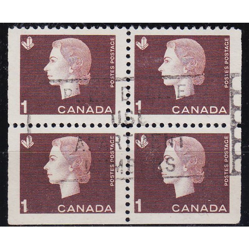 KANADA CANADA [1962] MiNr 0348 EE FF ( O/used ) 4er