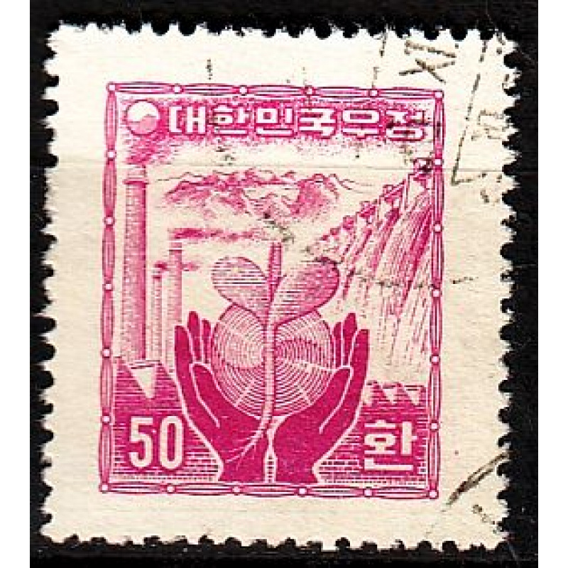 KOREA SÜD SOUTH [1955] MiNr 0203 ( O/used )