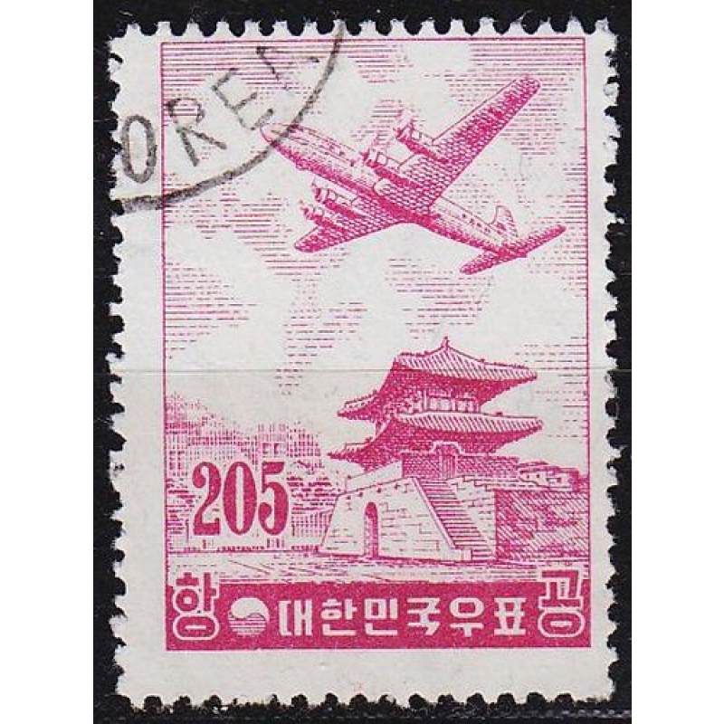 KOREA SÜD SOUTH [1957] MiNr 0242 ( O/used ) Flugzeuge