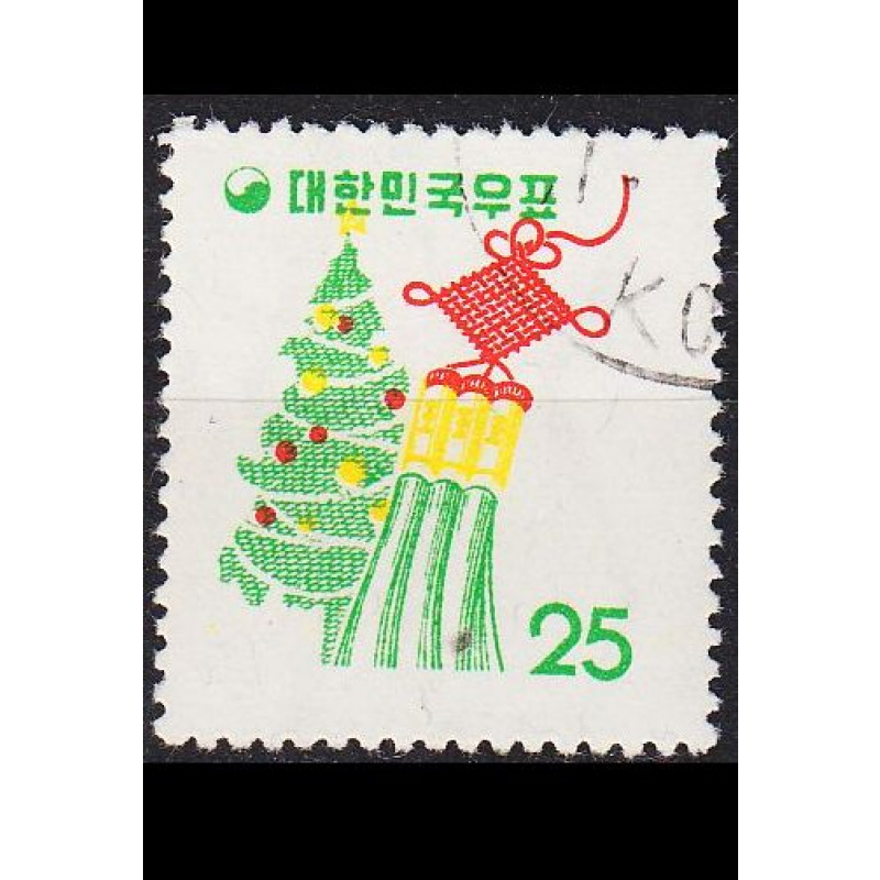 KOREA SÜD SOUTH [1957] MiNr 0261 ( O/used ) Weihnachten