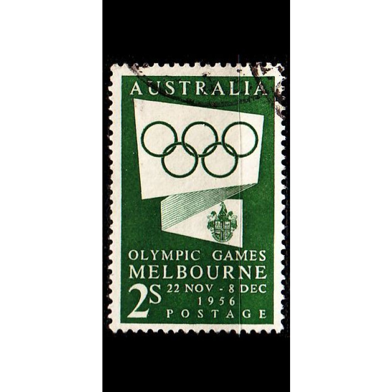 AUSTRALIEN AUSTRALIA [1955] MiNr 0259 ( OO/used ) Olympiade
