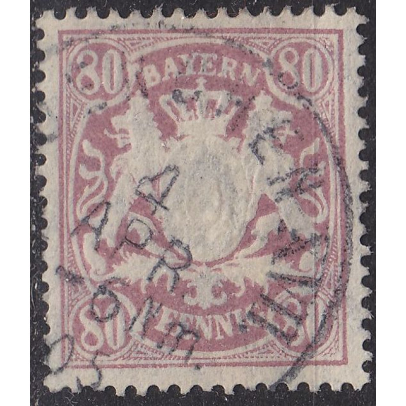 GERMANY Bayern Bavaria [1900] MiNr 0068 ( O/used ) [02]