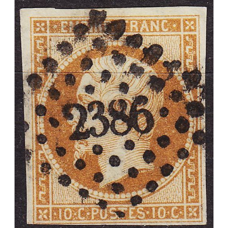 FRANKREICH FRANCE [1853] MiNr 0012 II ( O/used ) [05]