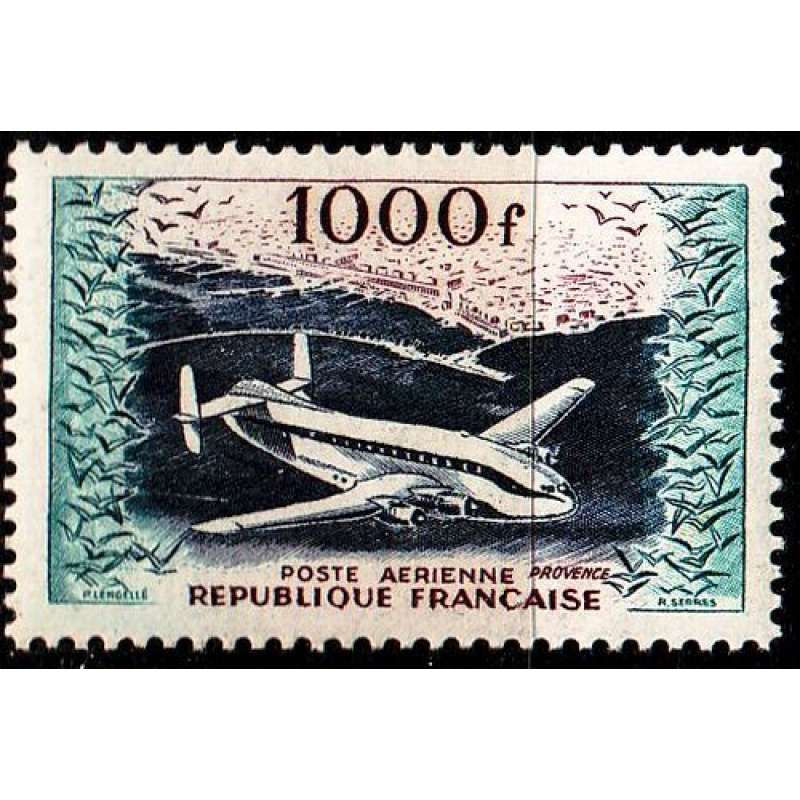 FRANKREICH FRANCE [1954] MiNr 0990 ( **/mnh ) Flugzeug
