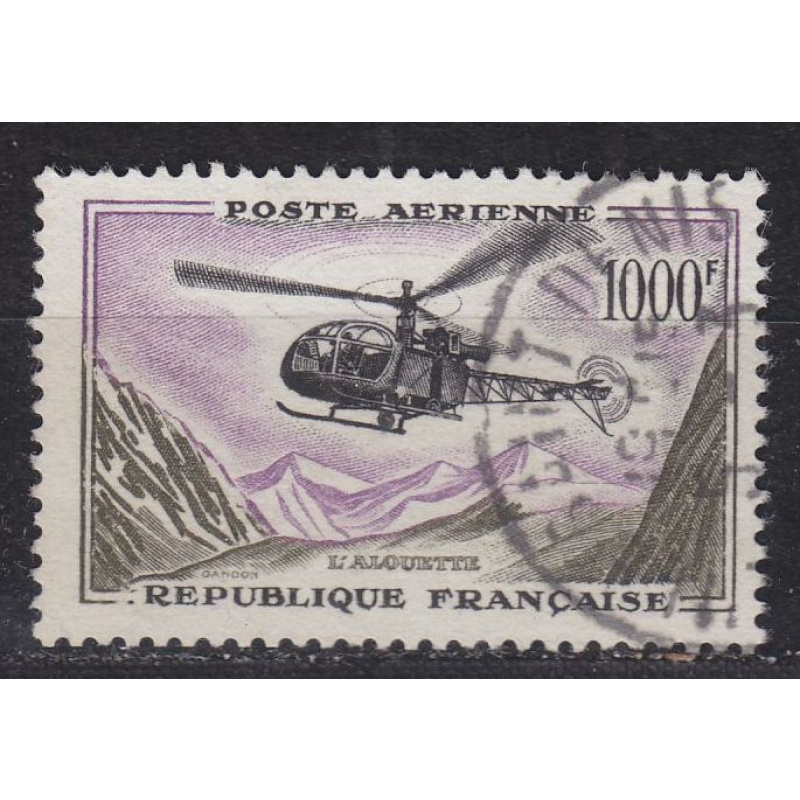 FRANKREICH FRANCE [1958] MiNr 1177 ( O/used ) Flugzeug