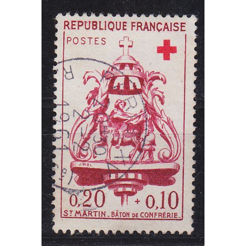 FRANKREICH FRANCE [1960] MiNr 1329 ( O/used ) Rotes Kreuz