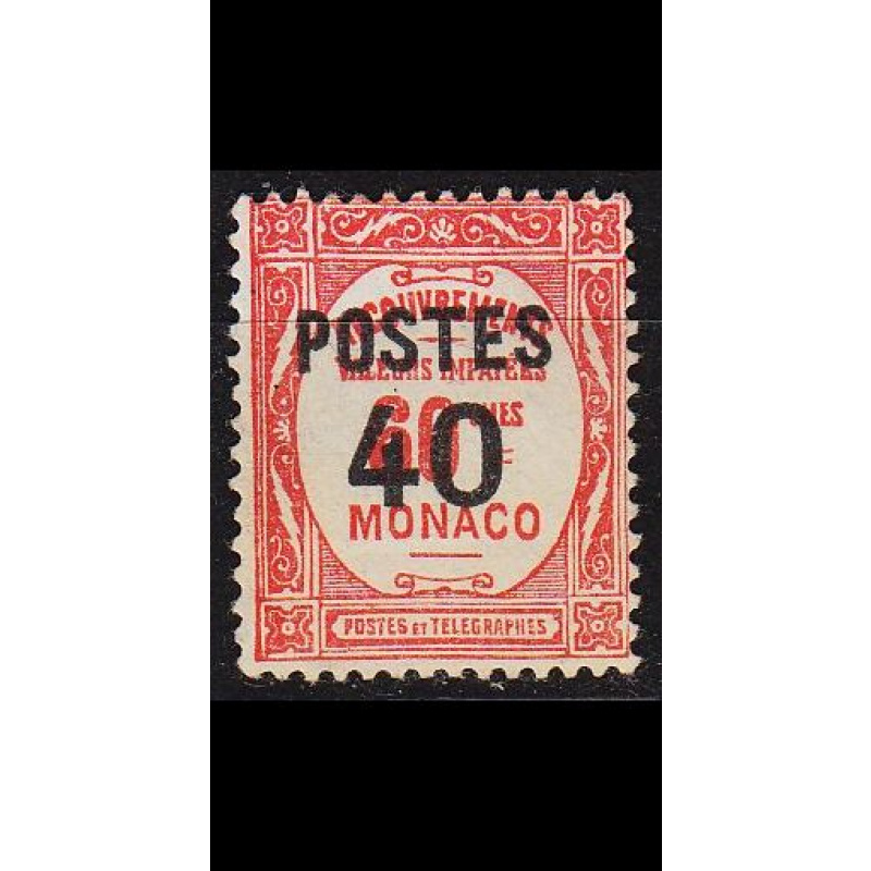 MONACO [1937] MiNr 0156 ( oG/no gum )