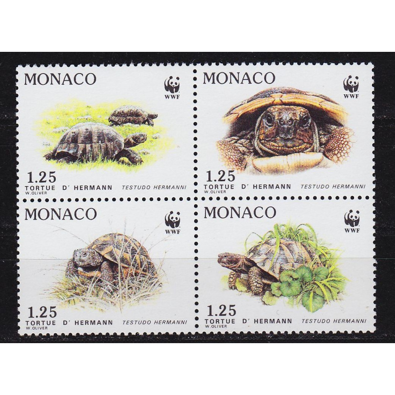 MONACO [1991] MiNr 2046-49 4er ( **/mnh ) Tiere