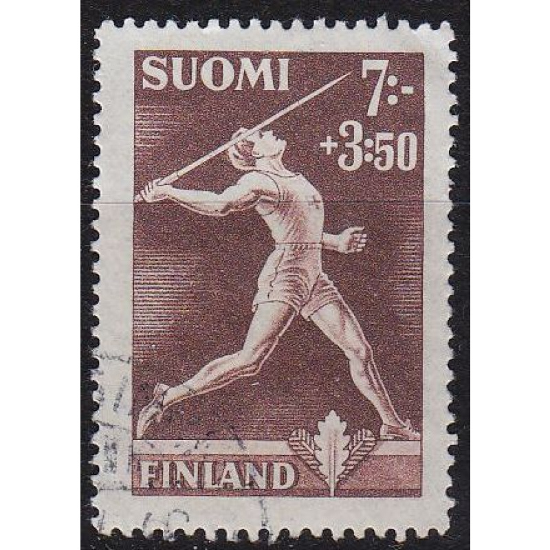 FINNLAND FINLAND SUOMI [1945] MiNr 0290 ( O/used ) Sport