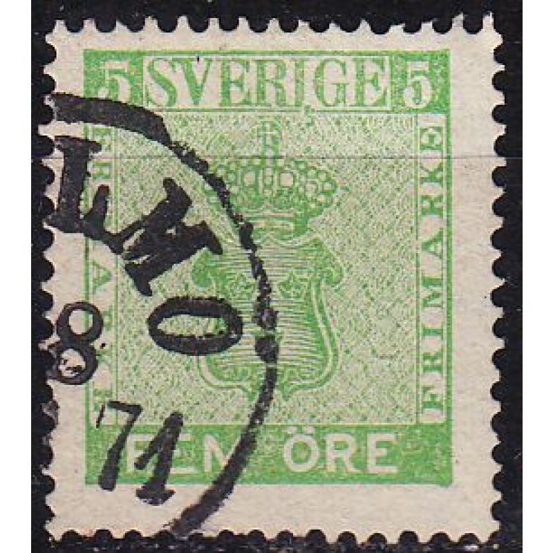 SCHWEDEN SVERIGE [1858] MiNr 0007 b ( O/used )