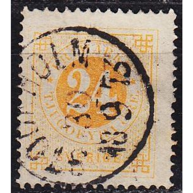 SCHWEDEN SVERIGE [1872] MiNr 0023 A ( O/used )