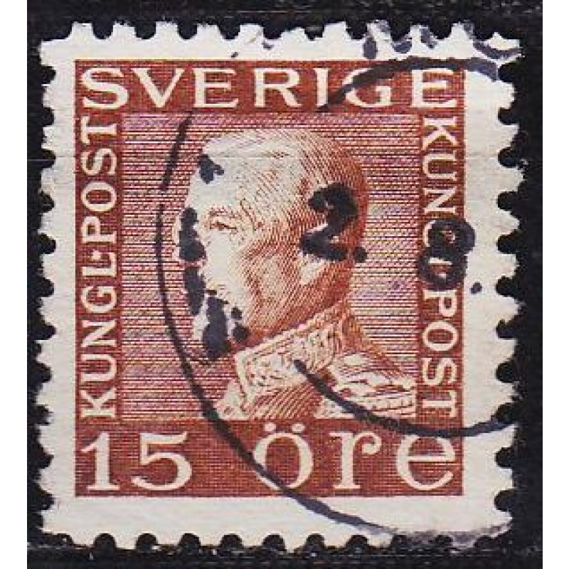 SCHWEDEN SVERIGE [1921] MiNr 0180 II W B ( O/used )