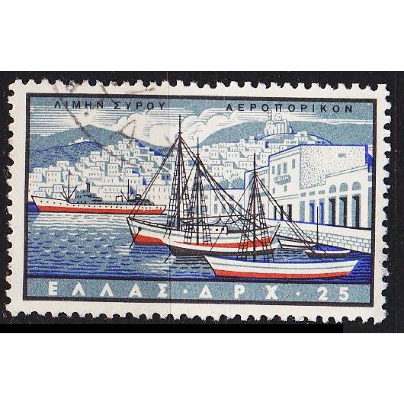 GRIECHENLAND GREECE [1958] MiNr 0677 ( O/used ) Schiffe