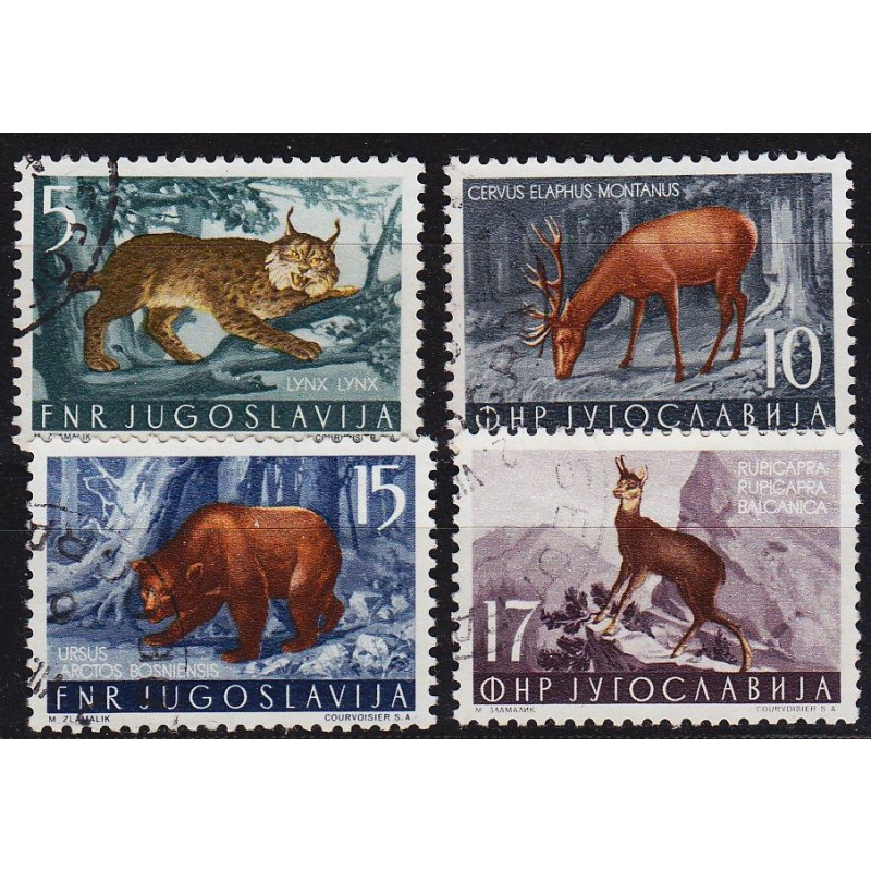 JUGOSLAVIA [1954] MiNr 0738 ex ( O/used ) [01] Tiere
