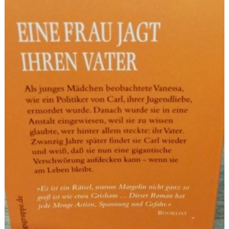 Margolin, Phillip-Die Schuld wird nie vergehen.Thriller