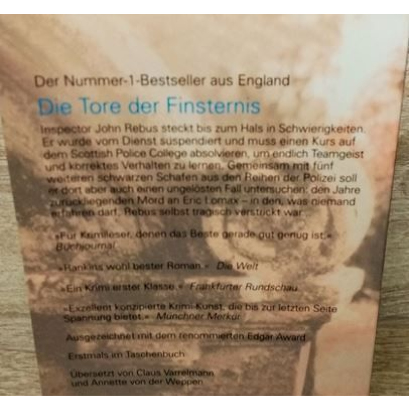 Rankin, Ian-Die Tore der Finsternis - Inspector Rebus 13