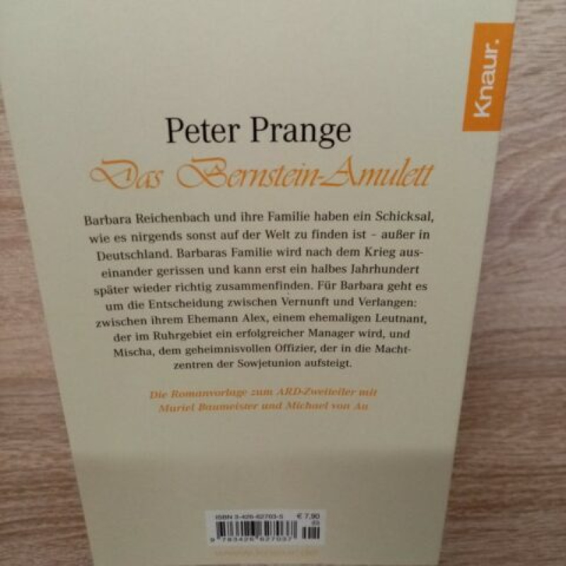 Prange, Peter-Das Bernsteinamulett. Roman