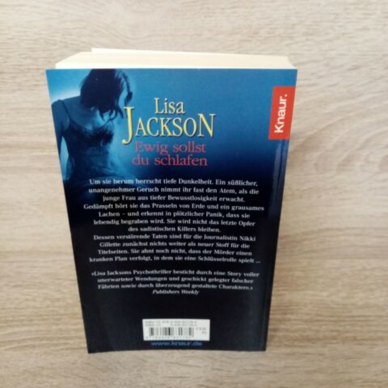 Jackson, Lisa-Ewig sollst du schlafen.Thriller.