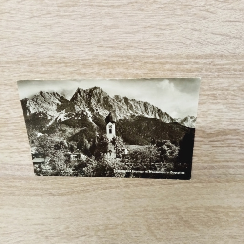 Ak-560-Grainau mit Waxenstein u, Zugspitze.